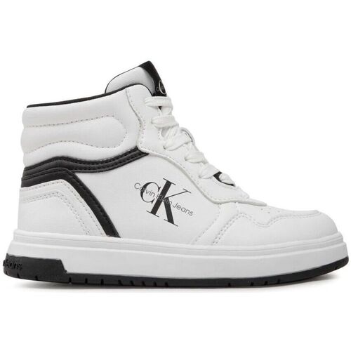 Sapatos Sapatilhas Calvin BRW Klein Jeans 80730-WHITE Branco