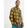 Textil Homem Camisas mangas comprida Levi's A0953 0009 - SKATE PLAID-TORN PLAID BLACK YELLOW Amarelo