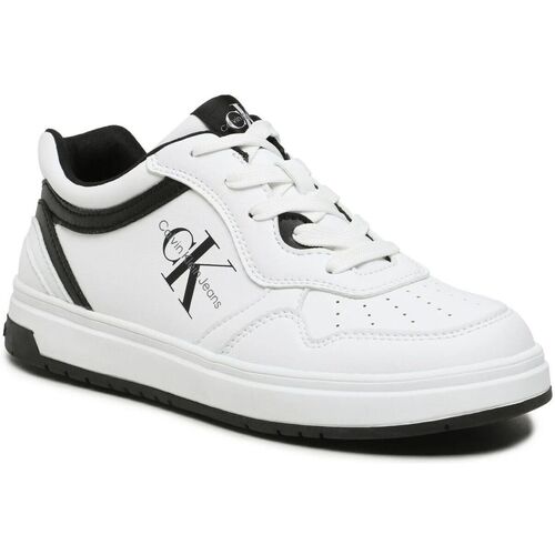 Sapatos Sapatilhas k50k507552 Calvin Klein Jeans 80726-WHITE Branco