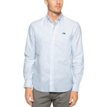 Textil Homem Camisas mangas comprida Scotta  Azul