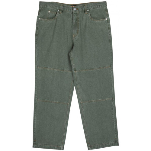Textil Gymm Kontrastfärgade bodycon-shorts med logga Classic label panel jean leg Verde