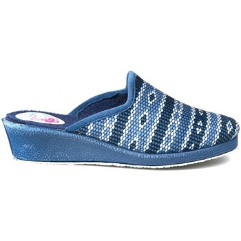 Sapatos Mulher Oh My Sandals Natalia Gil Zapatillas de Casa  422 Jeans Azul