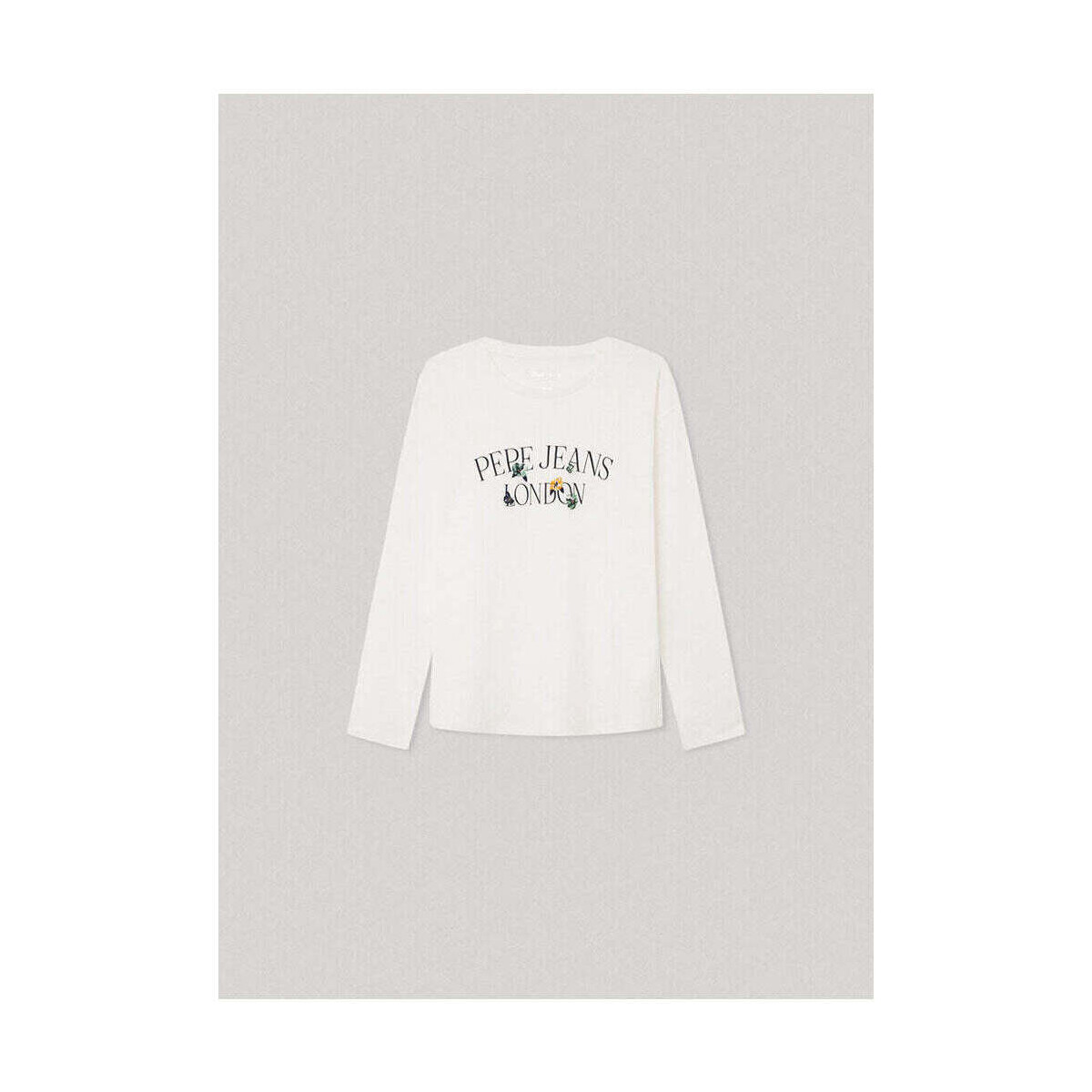 Textil Rapariga T-shirts e Pólos Pepe jeans PG503057-808-1-21 Branco