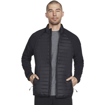 Textil Homem Parkas Skechers GO Shield Hybrid Jacket Preto