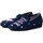 Sapatos Mulher Sapatos & Richelieu Natalia Gil Zapatillas de Casa  Luna 179 Marino Azul