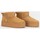 Sapatos Mulher Botas Keslem Botines  en color camel para Bege
