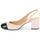 Sapatos Mulher Escarpim MICHAEL Michael Kors PERLA FLEX SLING PUMP Bege / Preto