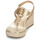 Sapatos Mulher Sandálias MICHAEL Michael Kors CASEY WEDGE Ouro