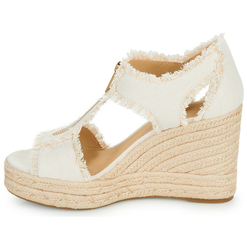 MICHAEL Michael Kors BERKLEY MID WEDGE Creme