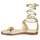 Sapatos Mulher Sandálias MICHAEL Michael Kors AMARA FLAT SANDAL Ouro
