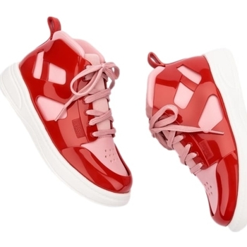Melissa Sapatilhas Player Sneaker AD - White/Red Vermelho