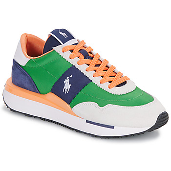 Sapatos Sapatilhas Polo office-accessories Ralph Lauren TRAIN 89 PP Verde / Marinho / Laranja
