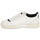 Sapatos Sapatilhas Polo Ralph Lauren POLO CRT SPT Branco / Preto / Prateado