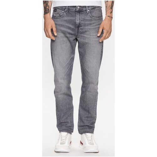 Textil Homem Calças Jeans Calvin Klein Small Logo Hoodie J30J323363 Cinza