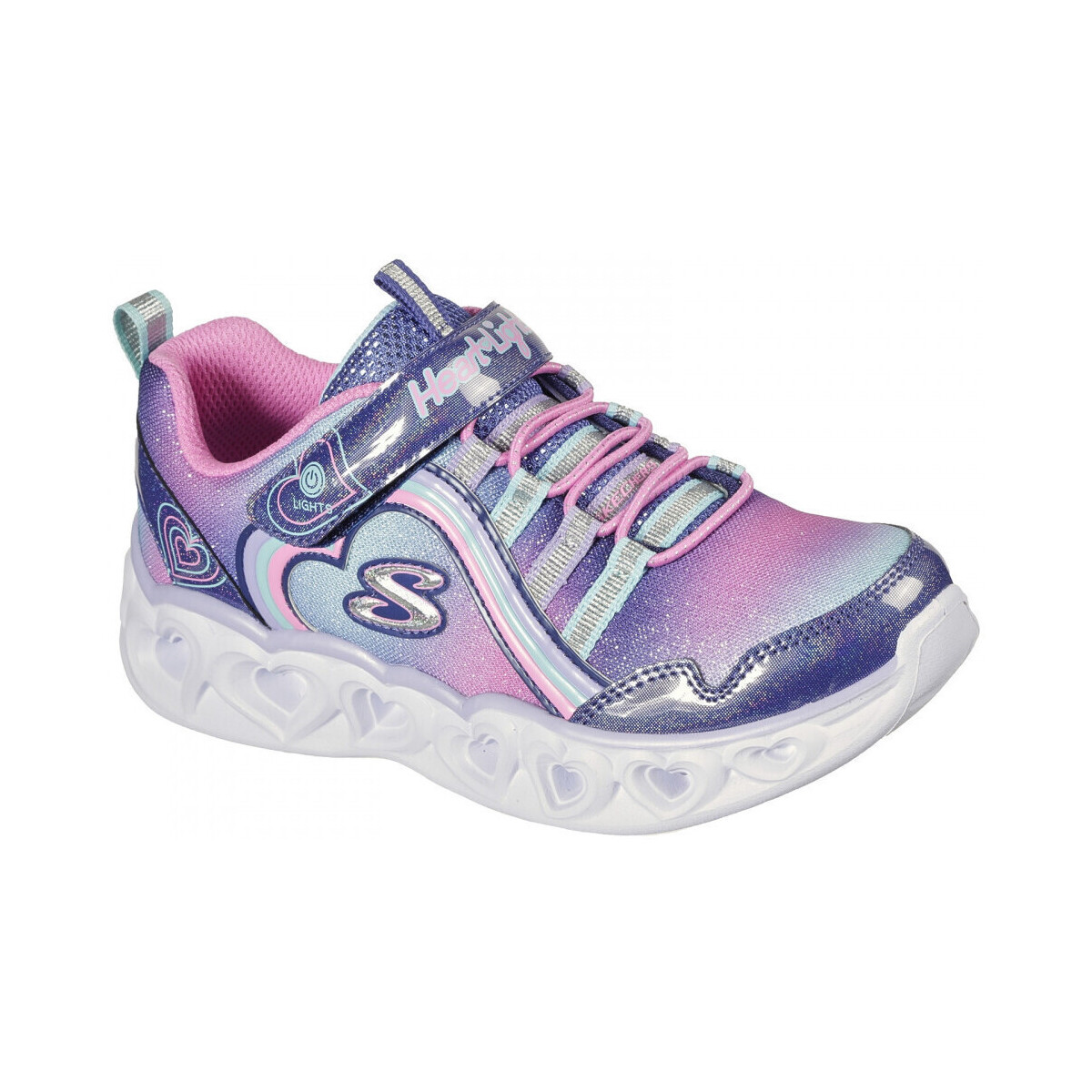 Sapatos Criança Sapatilhas de corrida Skechers Heart lights - rainbow lux Multicolor