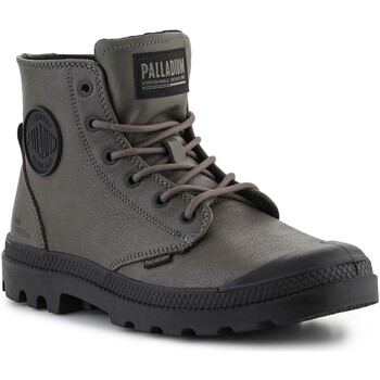 Sapatos Sapatilhas de cano-alto Palladium Pampa Hi Supply Lth 77963-213-M Preto