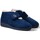 Sapatos Mulher Sapatos & Richelieu Natalia Gil Zapatillas de Casa  584 Marino Azul