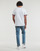 Textil Homem Tommy Jeans Nora Skinny Kids Jeans MONOTYPE BOLD GSTIPPING TEE Branco