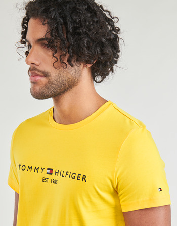 Tommy Hilfiger TOMMY LOGO TEE Amarelo