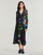 Textil Mulher Vestidos compridos Desigual VEST_DREAM_ LACROIX Preto / Multicolor