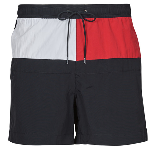 Textil Homem Mid e shorts de banho Tommy Hilfiger TH CORE FLAG-S Marinho