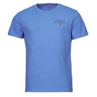 Textil Homem T-Shirt mangas curtas navy Tommy Hilfiger CN SS TEE LOGO Azul