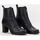 Sapatos Mulher Botas Desiree Botines  en color negro para Preto