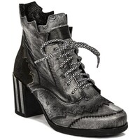 Sapatos Mulher Botins Maciejka 0319011003 Preto, Cinzento