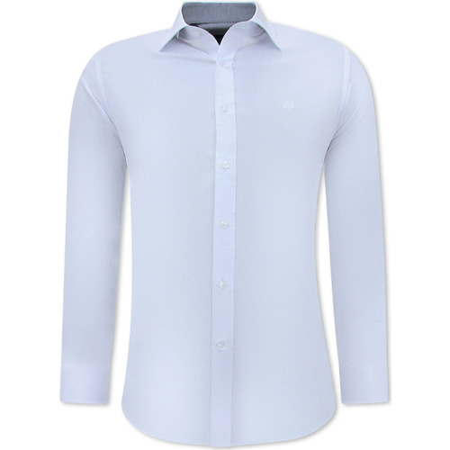 Textil Homem Camisas mangas comprida Gentile Bellini 146384356 Branco