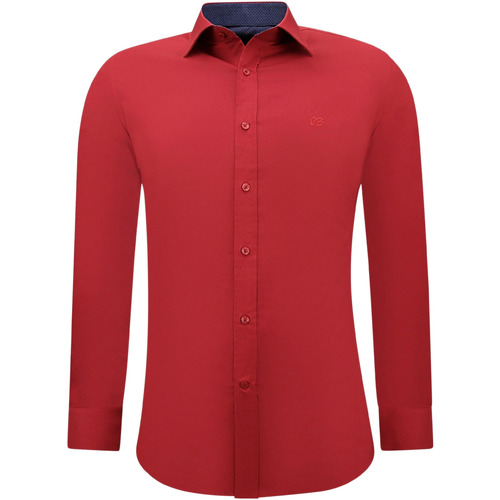 Textil Homem Camisas mangas comprida Gentile Bellini 146385486 Vermelho
