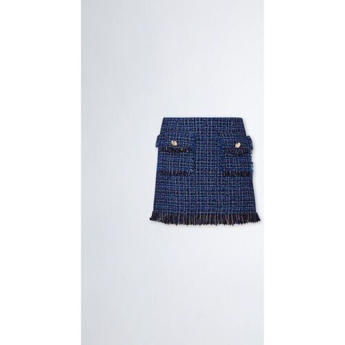 Textil Mulher Saias Liu Jo CF3357 T2543-Q9508 Azul
