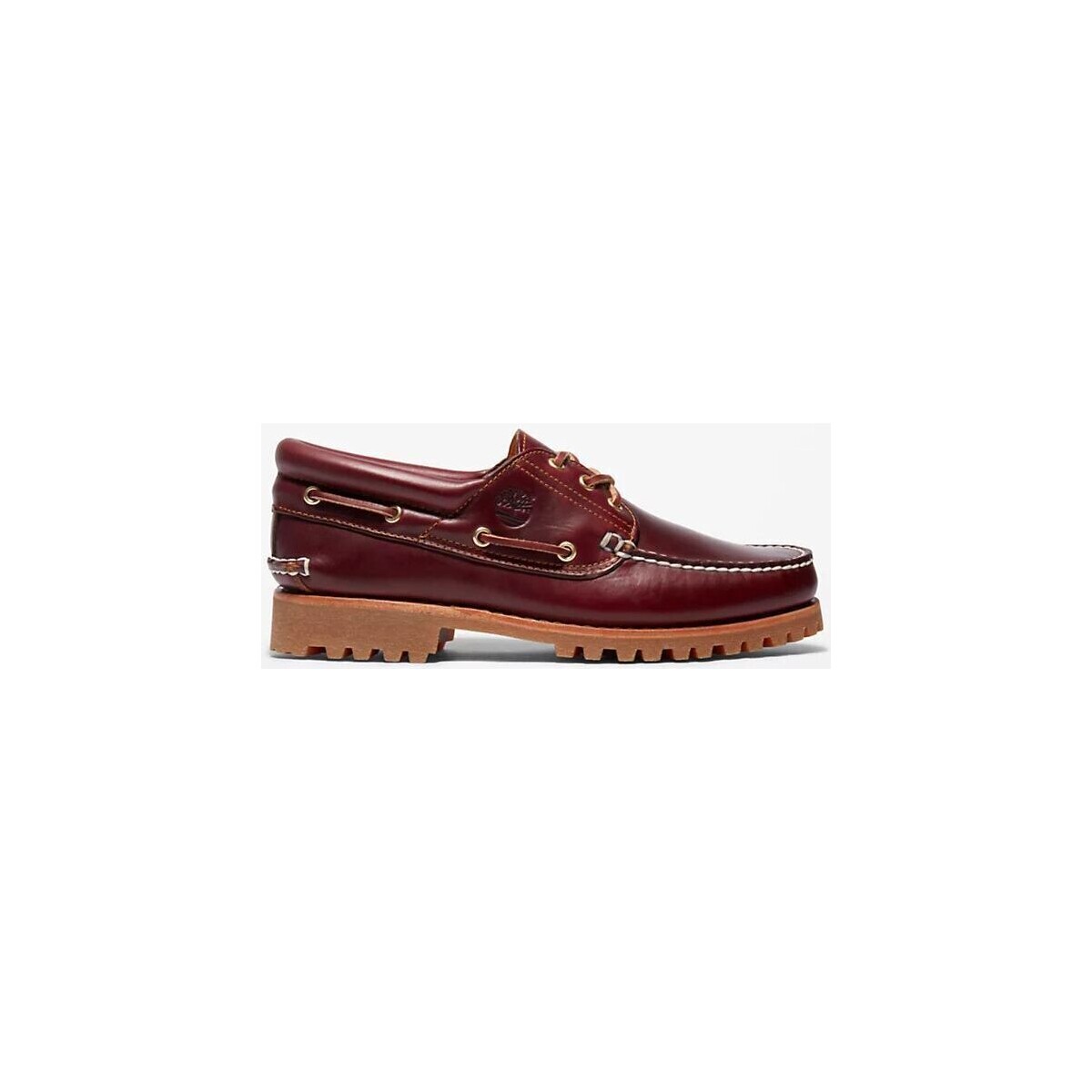 Sapatos Homem Sapatilhas Timberland TB0500096481 - AUTHENTICS 3 EYE-BURGUNDY Vermelho