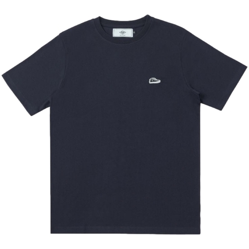 Textil Newm T-shirts e Pólos Sanjo T-Shirt Patch Classic - Navy Azul
