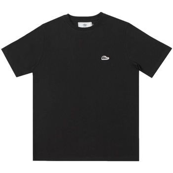 Textil Homem T-shirts e Pólos Sanjo T-Shirt Patch Classic - Black Preto