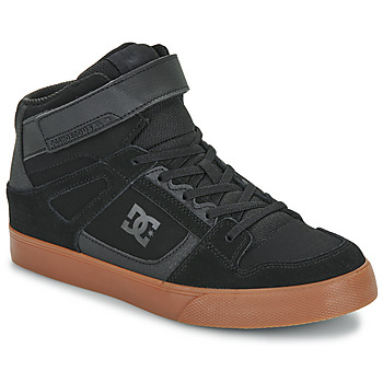 Sapatos Rapaz Sapatilhas de cano-alto DC Brown Shoes PURE HIGH-TOP EV Preto