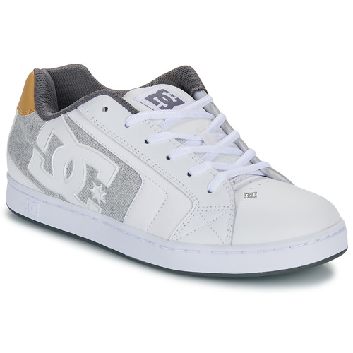 Sapatos Homem Sapatilhas DC Shoes NET Branco / Cinza