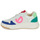 Sapatos Mulher Sapatilhas No Name BRIDGET SNEAKER W Branco / Azul / Rosa