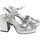 Sapatos Mulher Multi-desportos Bienve Senhora de cerimônia  s2386 prata Prata