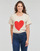 Textil Mulher Nº21 sun wave graphic print T-shirt two KLEYLIA Bege