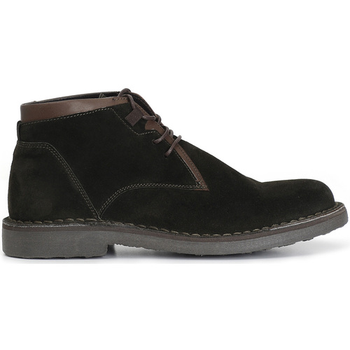 Sapatos Homem Richelieu Café Noir C1TE6001 Verde