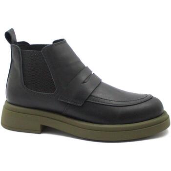 Sapatos Mulher Botas baixas Bueno Shoes sock-style BUE-I23-WZ4002-NE Preto