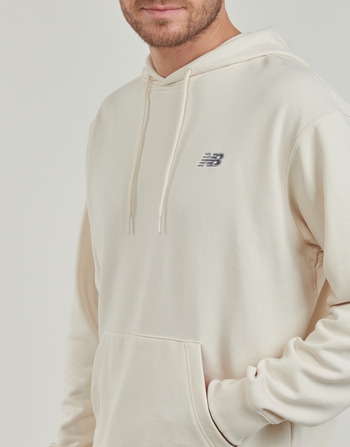 New Balance BRUSHED SMALL LOGO HOODIE Bege