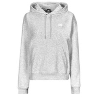 TeDay Mulher Sweats New Balance FRENCH TERRY SMALL LOGO HOODIE Cinza