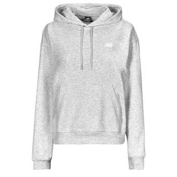 Textil Mulher Sweats New Balance FRENCH TERRY SMALL LOGO HOODIE Cinza
