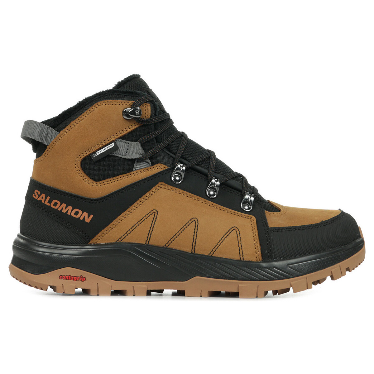 Sapatos Homem The Salomon OUTsnap CSWP is one of the sought-after hiking footwear Outchill Ts Cswp Castanho