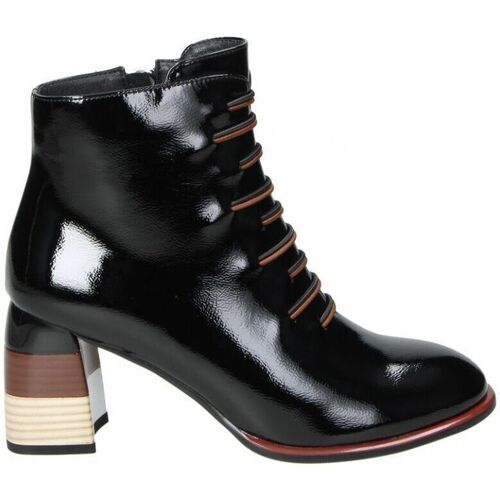 Sapatos Mulher Botins Revel Way BOTINES DIVINITY SHOES 84346A MODA JOVEN NEGRO Preto