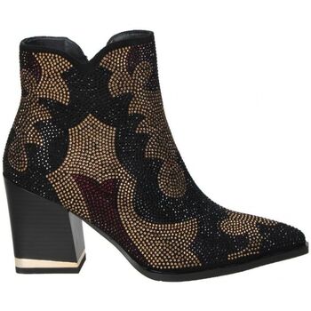Sapatos Mulher Botins Revel Way BOTINES DIVINITY SHOES 85655A MODA JOVEN NEGRO Preto