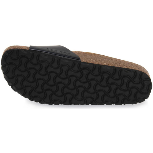 BIRKENSTOCK MADRID BIG METALLIC BLK CALZ S Preto