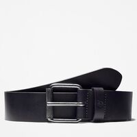 Acessórios Homem Cinto Timberland TB0A23UE - LEATHER MAN-433 DARK SAPPHIRE Azul