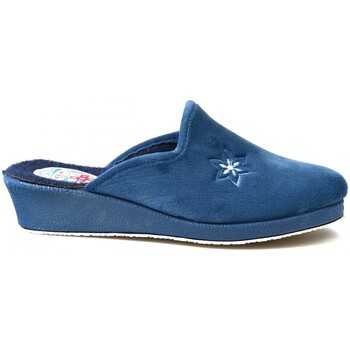 Sapatos Mulher Sapatos & Richelieu Natalia Gil Zapatillas de Casa  403 Jeans Azul